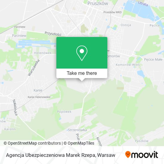 Agencja Ubezpieczeniowa Marek Rzepa map