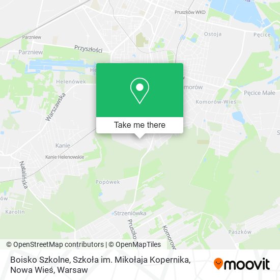 Boisko Szkolne, Szkoła im. Mikołaja Kopernika, Nowa Wieś map