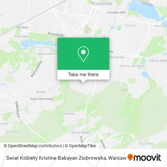Карта Świat Kobiety Kristine Babayan Ziobrowska