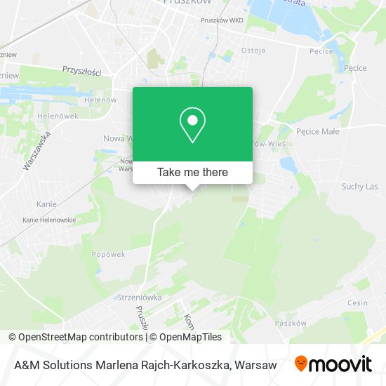 Карта A&M Solutions Marlena Rajch-Karkoszka