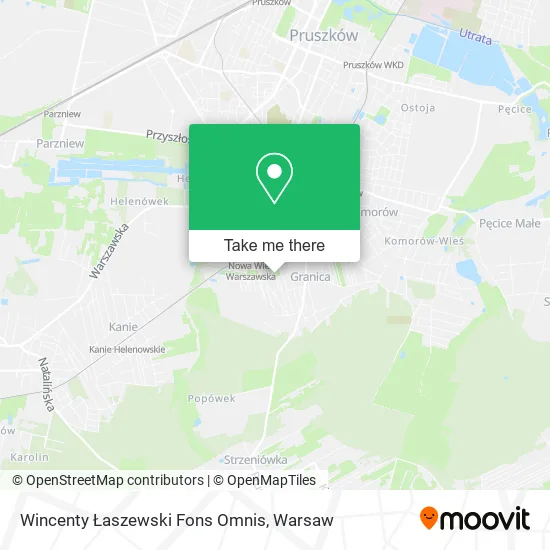 Карта Wincenty Łaszewski Fons Omnis