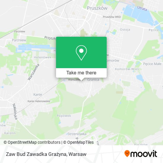 Zaw Bud Zawadka Grażyna map