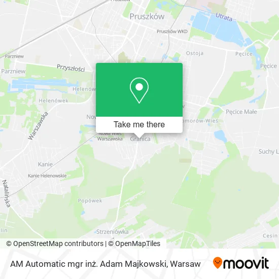 Карта AM Automatic mgr inż. Adam Majkowski