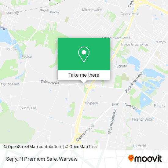 Sejfy.Pl Premium Safe map