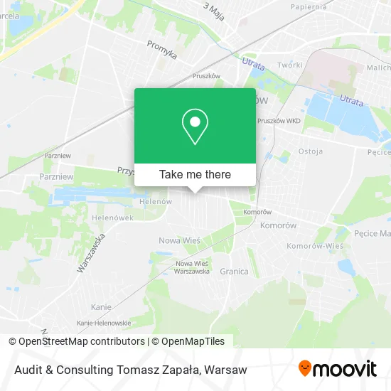 Карта Audit & Consulting Tomasz Zapała