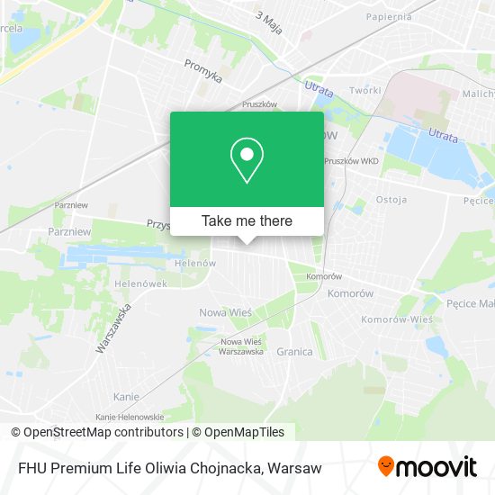 FHU Premium Life Oliwia Chojnacka map