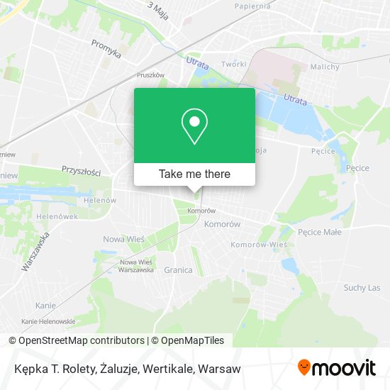 Kępka T. Rolety, Żaluzje, Wertikale map