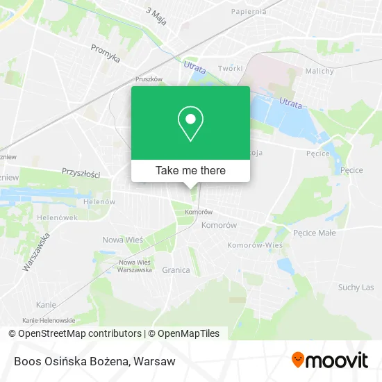 Карта Boos Osińska Bożena