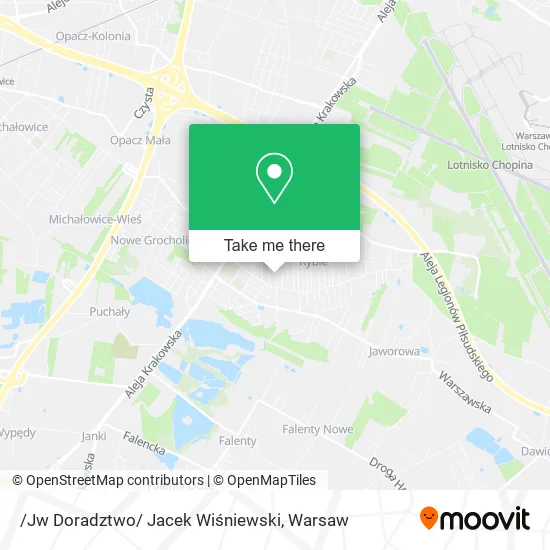 /Jw Doradztwo/ Jacek Wiśniewski map