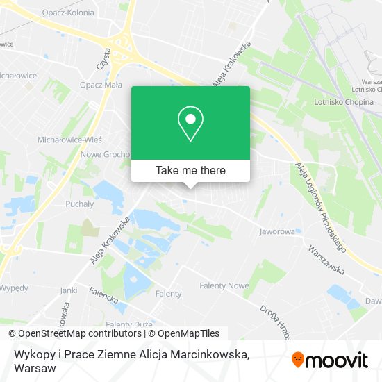 Wykopy i Prace Ziemne Alicja Marcinkowska map