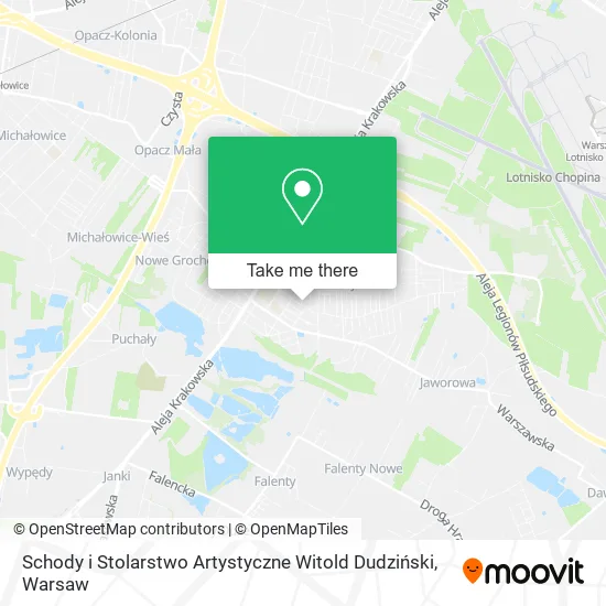 Карта Schody i Stolarstwo Artystyczne Witold Dudziński