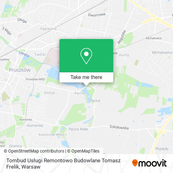 Tombud Usługi Remontowo Budowlane Tomasz Frelik map