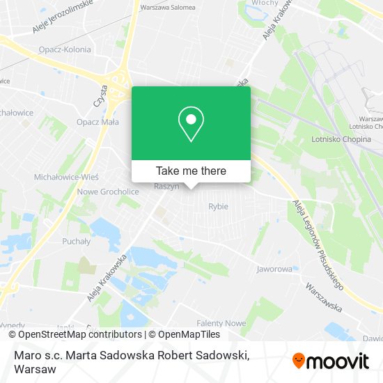 Maro s.c. Marta Sadowska Robert Sadowski map