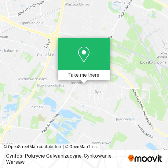 Карта Cynfos. Pokrycie Galwanizacyjne, Cynkowanie