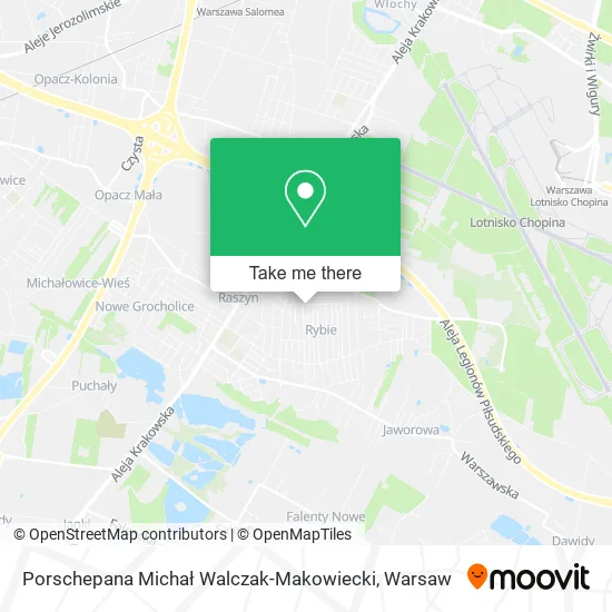 Porschepana Michał Walczak-Makowiecki map