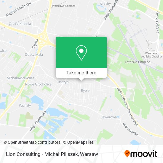 Lion Consulting - Michał Piliszek map