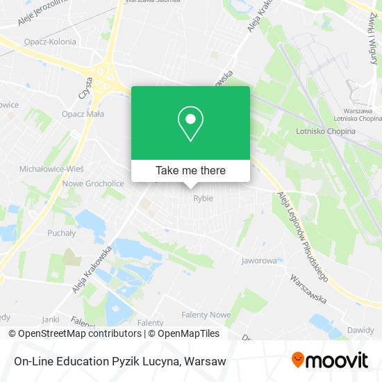 On-Line Education Pyzik Lucyna map