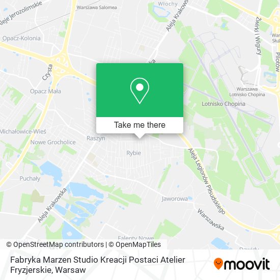 Fabryka Marzen Studio Kreacji Postaci Atelier Fryzjerskie map