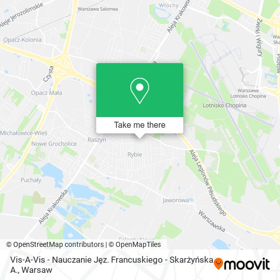 Vis-A-Vis - Nauczanie Jęz. Francuskiego - Skarżyńska A. map