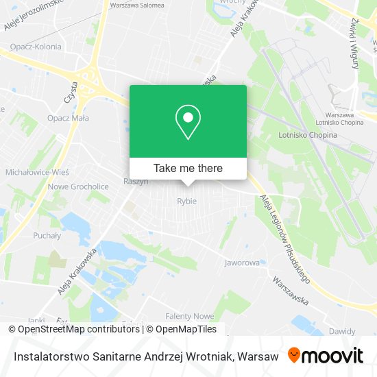 Instalatorstwo Sanitarne Andrzej Wrotniak map