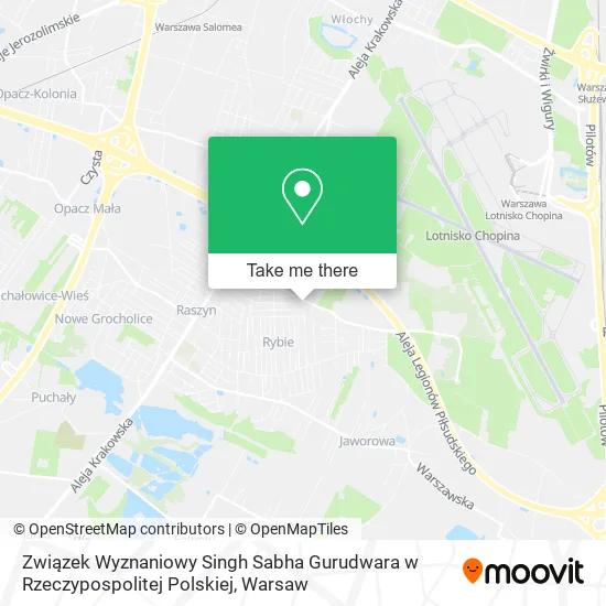 Карта Związek Wyznaniowy Singh Sabha Gurudwara w Rzeczypospolitej Polskiej