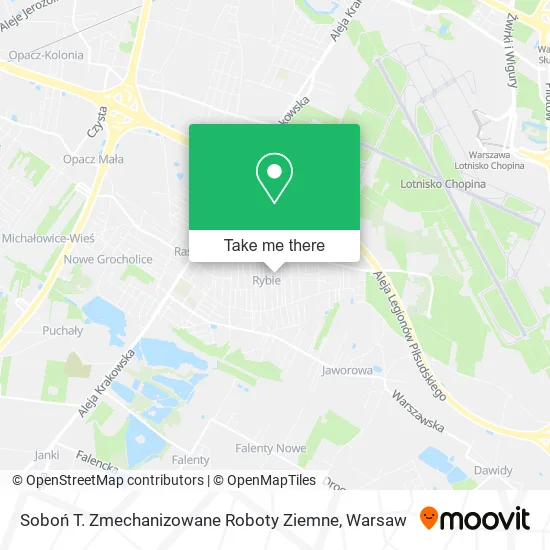 Карта Soboń T. Zmechanizowane Roboty Ziemne