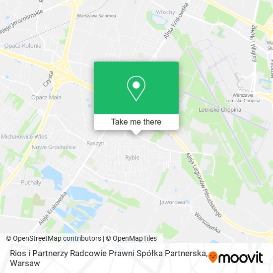 Rios i Partnerzy Radcowie Prawni Spółka Partnerska map