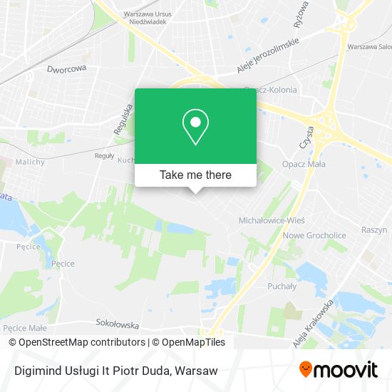 Digimind Usługi It Piotr Duda map