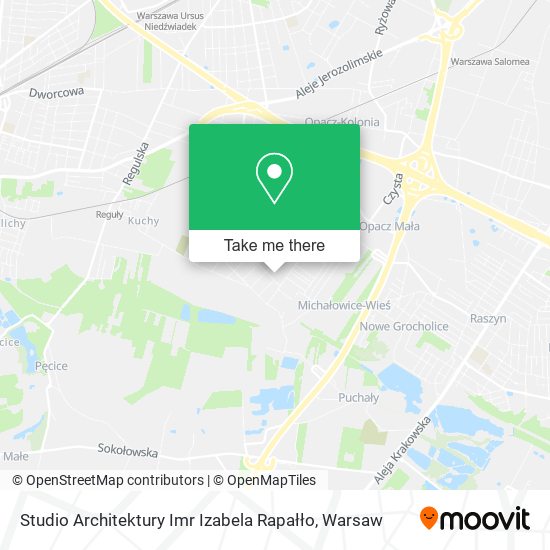 Studio Architektury Imr Izabela Rapałło map