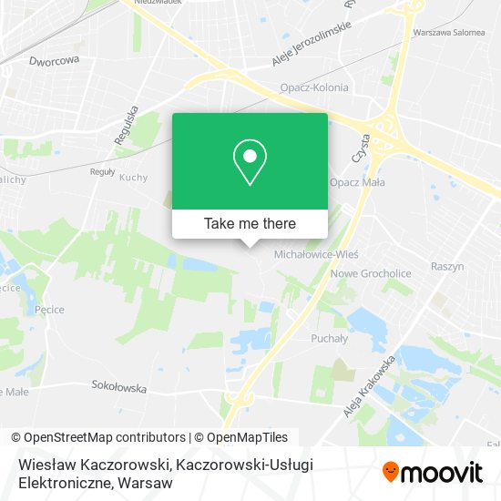 Wiesław Kaczorowski, Kaczorowski-Usługi Elektroniczne map