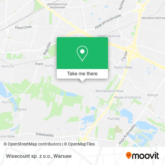 Wisecount sp. z o.o. map
