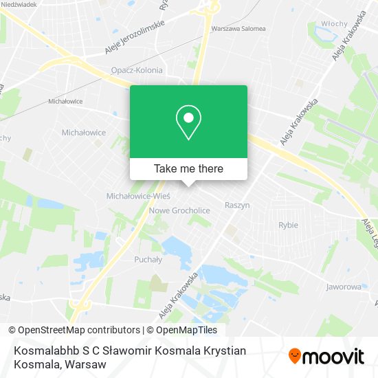 Kosmalabhb S C Sławomir Kosmala Krystian Kosmala map