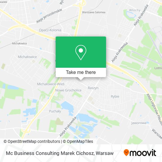 Mc Business Consulting Marek Cichosz map