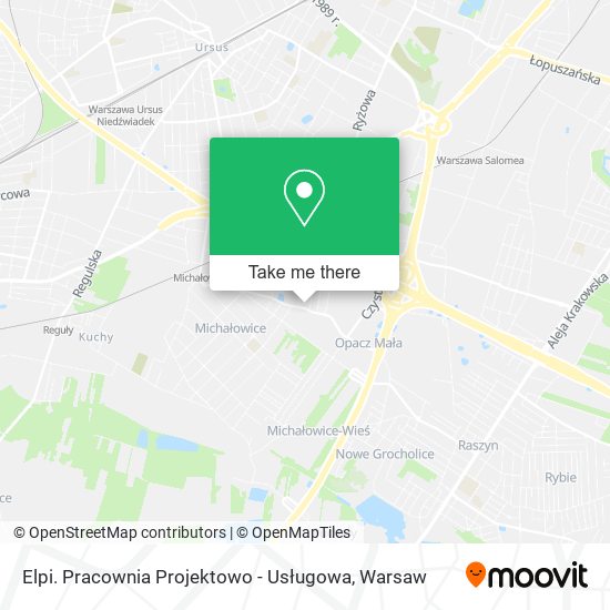 Elpi. Pracownia Projektowo - Usługowa map