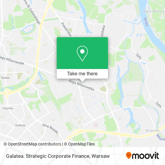 Карта Galatea. Strategic Corporate Finance