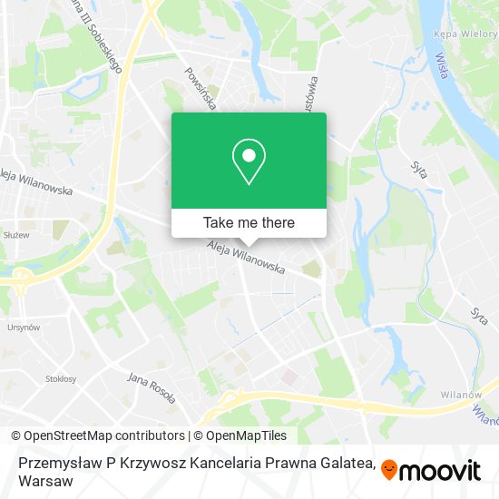 Przemysław P Krzywosz Kancelaria Prawna Galatea map