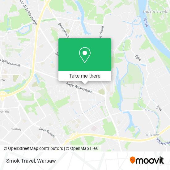 Smok Travel map