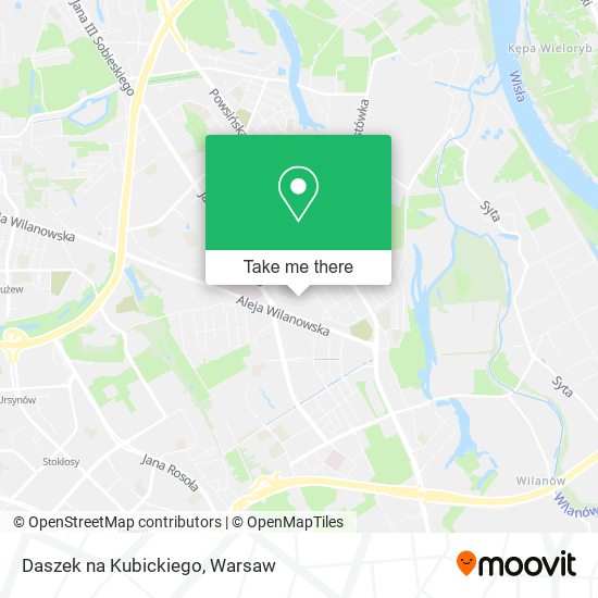 Daszek na Kubickiego map