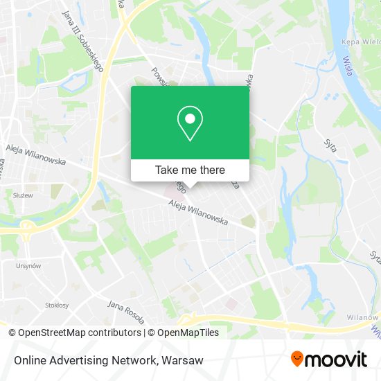 Online Advertising Network map