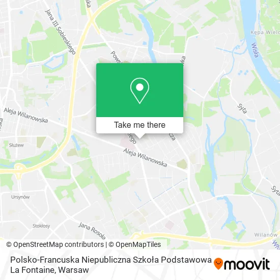 Polsko-Francuska Niepubliczna Szkoła Podstawowa La Fontaine map