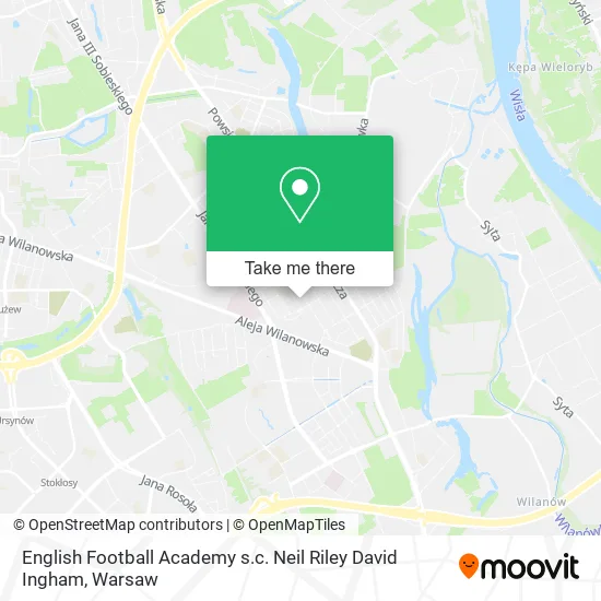 English Football Academy s.c. Neil Riley David Ingham map