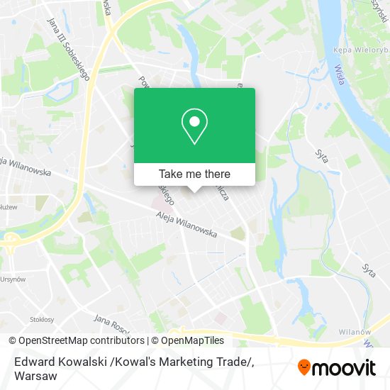 Карта Edward Kowalski /Kowal's Marketing Trade/