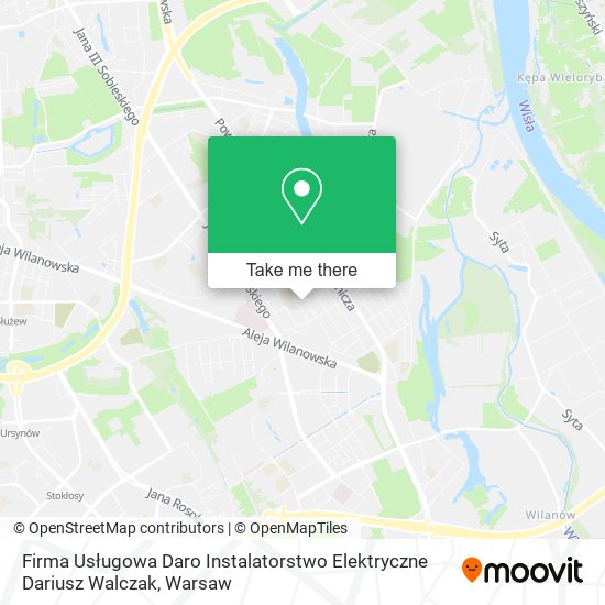 Firma Usługowa Daro Instalatorstwo Elektryczne Dariusz Walczak map