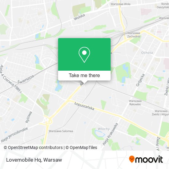 Lovemobile Hq map