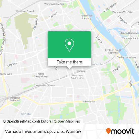 Varnado Investments sp. z o.o. map