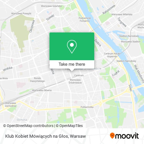 Klub Kobiet Mówiących na Głos map