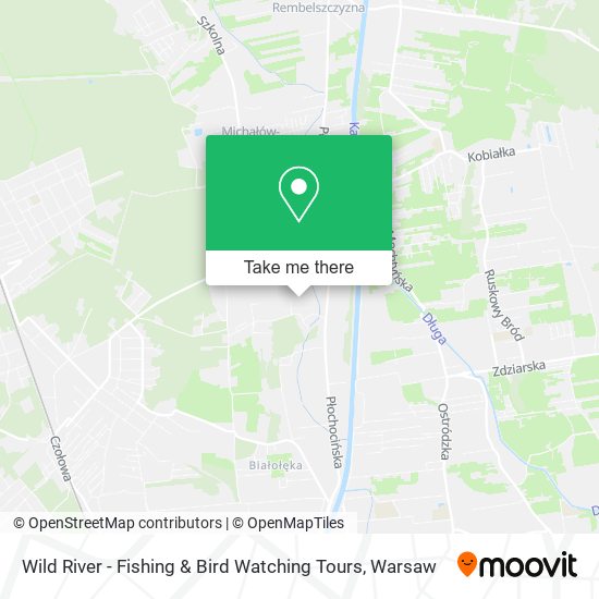 Wild River - Fishing & Bird Watching Tours map