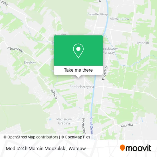 Medic24h Marcin Moczulski map