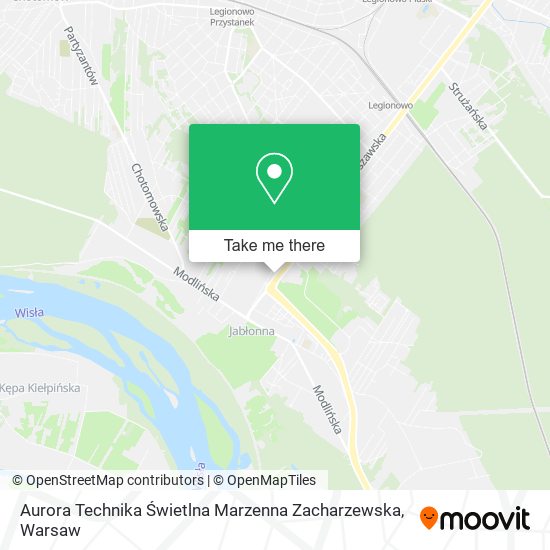 Карта Aurora Technika Świetlna Marzenna Zacharzewska