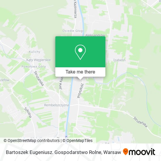 Bartoszek Eugeniusz. Gospodarstwo Rolne map